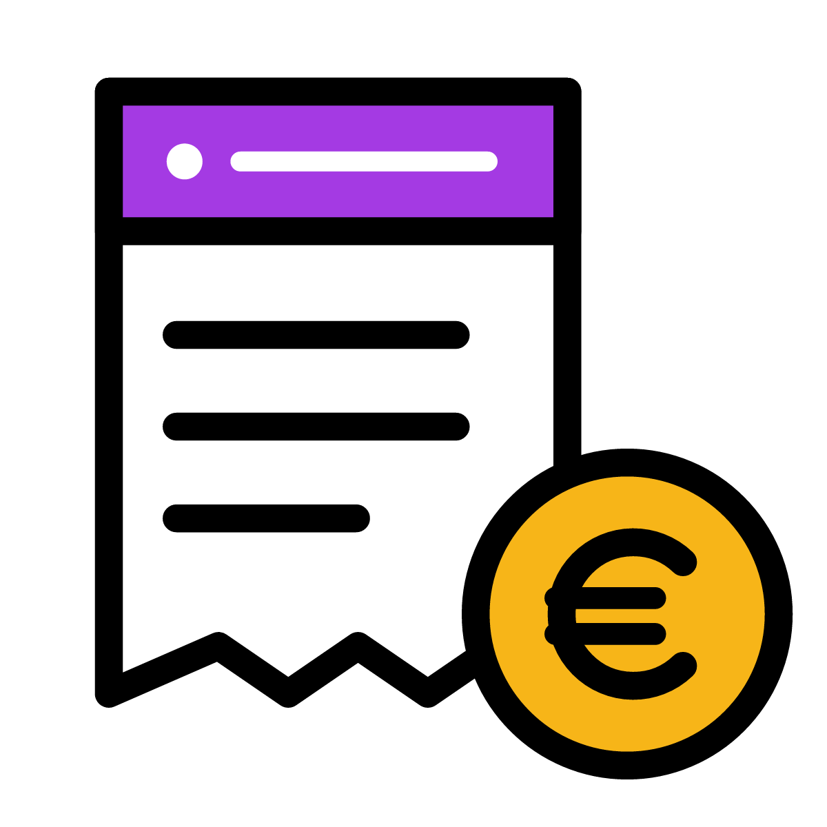 Bon de commande client avec acompte pour un jouet